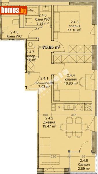 Тристаен, 91m² - Жк. Младост, Варна - Апартамент за продажба - МИРЕЛА - 117172571