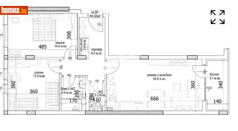 Тристаен, 100m² -  Кайсиева Градина, Варна - Апартамент за продажба - МИРЕЛА - 117172838