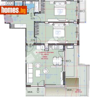 Тристаен, 117m² - Апартамент за продажба - 117172966