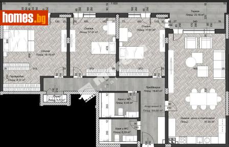 Четиристаен, 218m² - Апартамент за продажба - 117173502