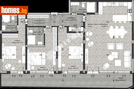 Четиристаен, 242m² - Апартамент за продажба - 117173510