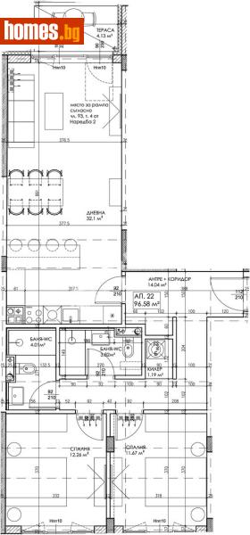 Тристаен, 117m² - Жк. Люлин 10, София - Апартамент за продажба - МИРЕЛА - 117173556