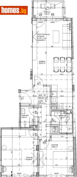 Тристаен, 113m² - Жк. Люлин 10, София - Апартамент за продажба - МИРЕЛА - 117173598
