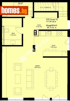 Мезонет, 190m² - Апартамент за продажба - 117173872