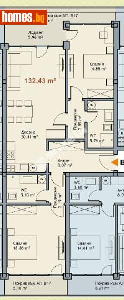 Тристаен, 132m² - М-т Ален Мак, Варна - Апартамент за продажба - МИРЕЛА - 117173959