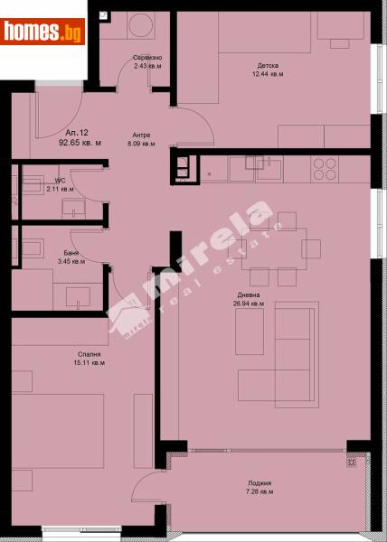 Тристаен, 102m² - Кв. Галата, Варна - Апартамент за продажба - МИРЕЛА - 117173998