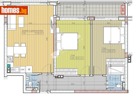 Тристаен, 106m² - Апартамент за продажба - 117174057