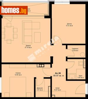 Двустаен, 94m² - Апартамент за продажба - 117174236