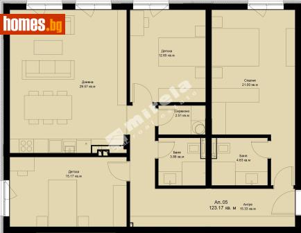 Четиристаен, 135m² - Апартамент за продажба - 117174237
