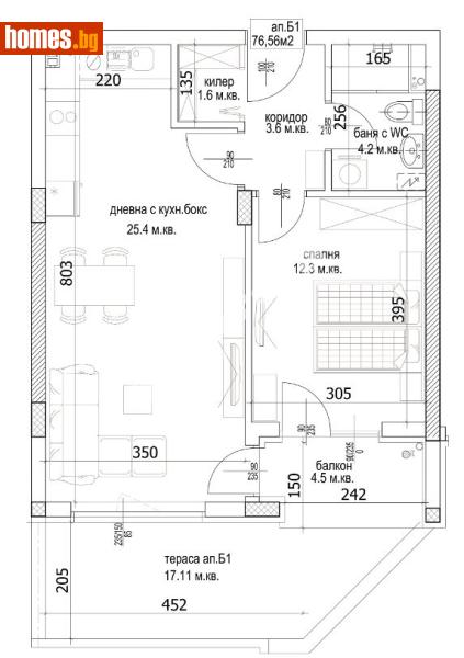 Двустаен, 89m² -  Кайсиева Градина, Варна - Апартамент за продажба - МИРЕЛА - 117174336