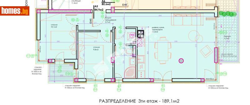 Тристаен, 99m² -  Окръжна Болница, Варна - Апартамент за продажба - МИРЕЛА - 117174608