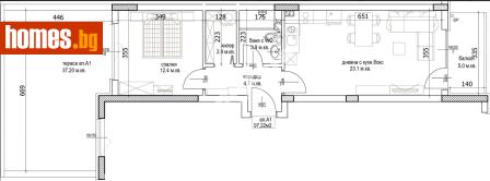Двустаен, 111m² - Апартамент за продажба - 117174718