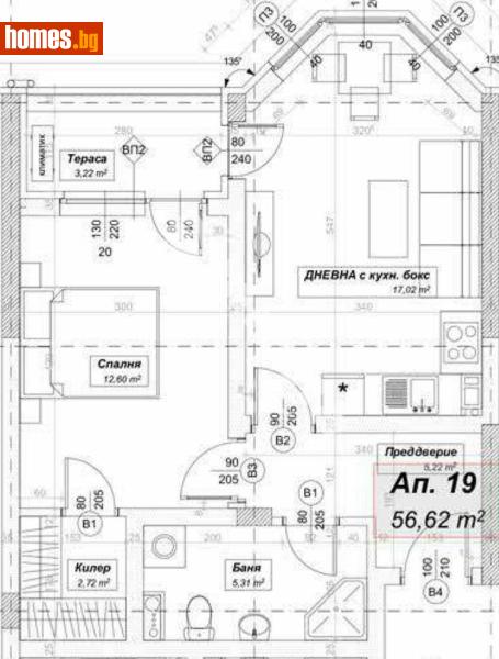 Двустаен, 71m² - Жк. Люлин 10, София - Апартамент за продажба - МИРЕЛА - 117175116
