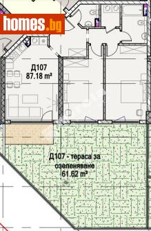 Тристаен, 103m² - Апартамент за продажба - 117175188