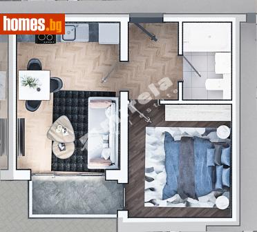 Двустаен, 57m² - Апартамент за продажба - 117175601