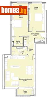 Тристаен, 147m² - Апартамент за продажба - 117175630