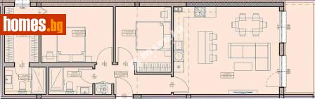 Тристаен, 111m² - Апартамент за продажба - 117188221