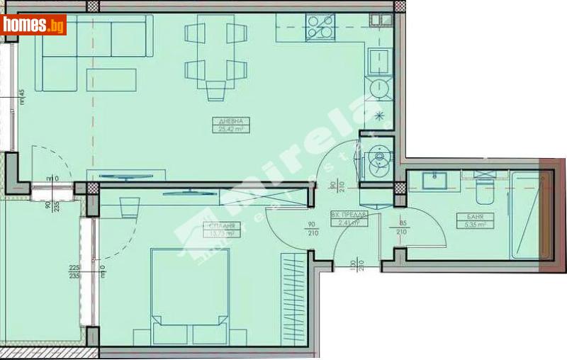 Двустаен, 71m² -  Кайсиева Градина, Варна - Апартамент за продажба - МИРЕЛА - 117188225
