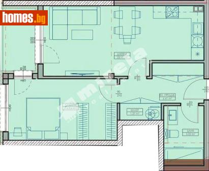 Двустаен, 75m² - Апартамент за продажба - 117188227