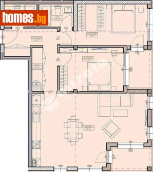 Тристаен, 122m² - Апартамент за продажба - 117188231