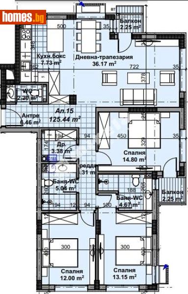 Четиристаен, 144m² - Кв. Бояна, София - Апартамент за продажба - МИРЕЛА - 117188325