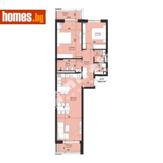 Тристаен, 123m² - Апартамент за продажба - 117205250