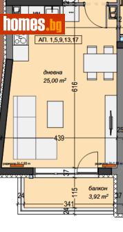 Тристаен, 111m² - Апартамент за продажба - 117238897