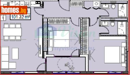 Тристаен, 128m² - Апартамент за продажба - 117238901