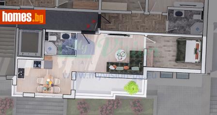 Двустаен, 62m² - Апартамент за продажба - 117239013
