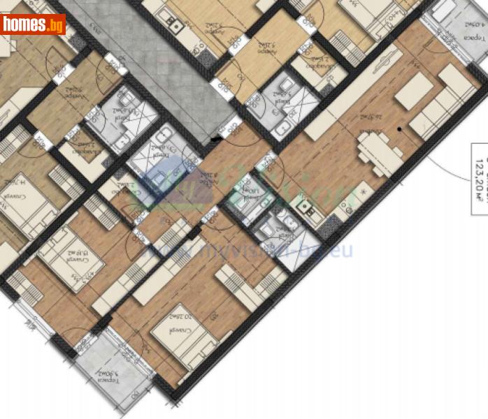 Тристаен, 123m² - Жк. Младост 4, София - Апартамент за продажба - Myvision Real Estate - 117239102