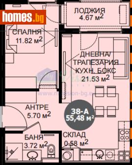 Двустаен, 65m² - Апартамент за продажба - 117239194
