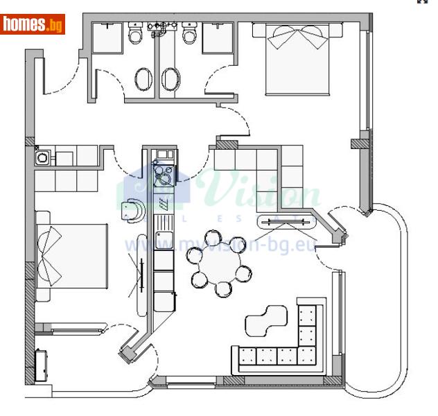 Тристаен, 127m² - Кв. Малинова Долина, София - Апартамент за продажба - Myvision Real Estate - 117239638