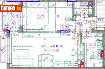 Двустаен, 69m² - Апартамент за продажба - 117301162