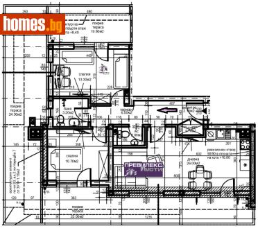 Тристаен, 133m² - Апартамент за продажба - 117370415