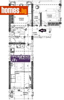 Тристаен, 102m² - Апартамент за продажба - 117370416
