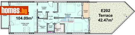 Тристаен, 169m² - Апартамент за продажба - 117404599