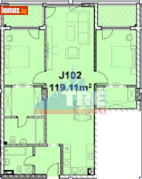 Тристаен, 140m² - Жк. Полигона, София - Апартамент за продажба - ТЕНДЕНЗ РИАЛ ЕСТЕЙТ - 117464486