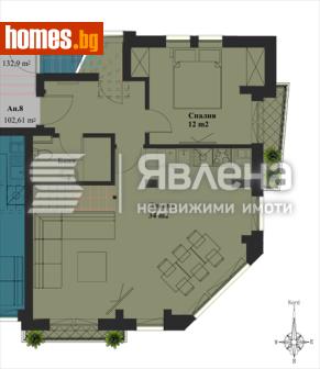 Многостаен, 129m² - Апартамент за продажба - 117493544