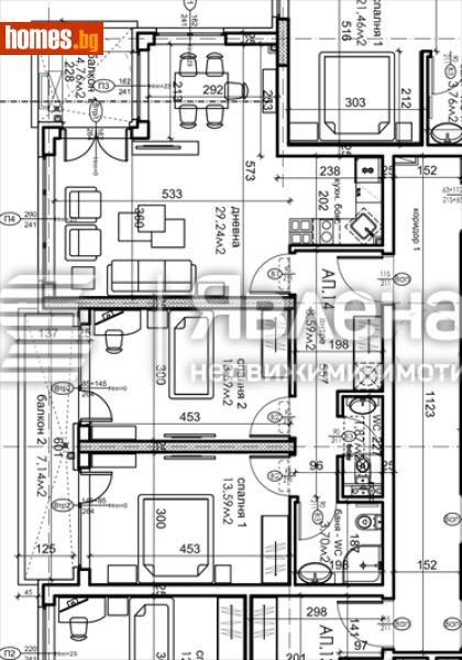 Тристаен, 113m² - София, София - град - Апартамент за продажба - ЯВЛЕНА - 117493807