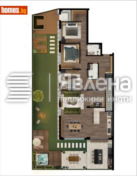 Четиристаен, 164m² - Кв. Горубляне, София - Апартамент за продажба - ЯВЛЕНА - 117494258