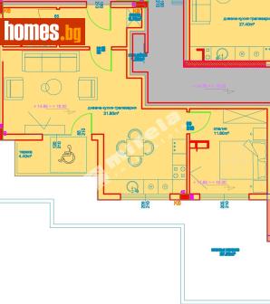 Двустаен, 101m² - Апартамент за продажба - 117502947
