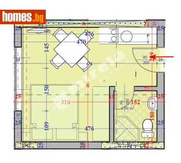 Едностаен, 26m² - Апартамент за продажба - 117503900