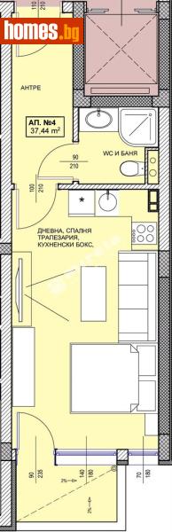Едностаен, 51m² - Гр.Поморие, Поморие - Апартамент за продажба - МИРЕЛА - 117506213
