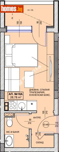 Едностаен, 39m² - Гр.Поморие, Поморие - Апартамент за продажба - МИРЕЛА - 117506245