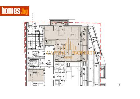 Двустаен, 60m² - Апартамент за продажба - 117533209
