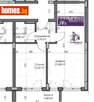 Двустаен, 75m² - Апартамент за продажба - 117586789