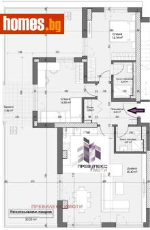 Тристаен, 198m² - Апартамент за продажба - 117659013