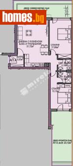 Тристаен, 89m² - Апартамент за продажба - 117688154