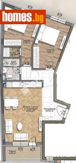 Тристаен, 96m² - Апартамент за продажба - 117741138