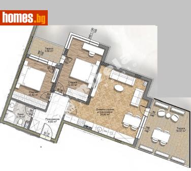 Тристаен, 113m² - Апартамент за продажба - 117741154